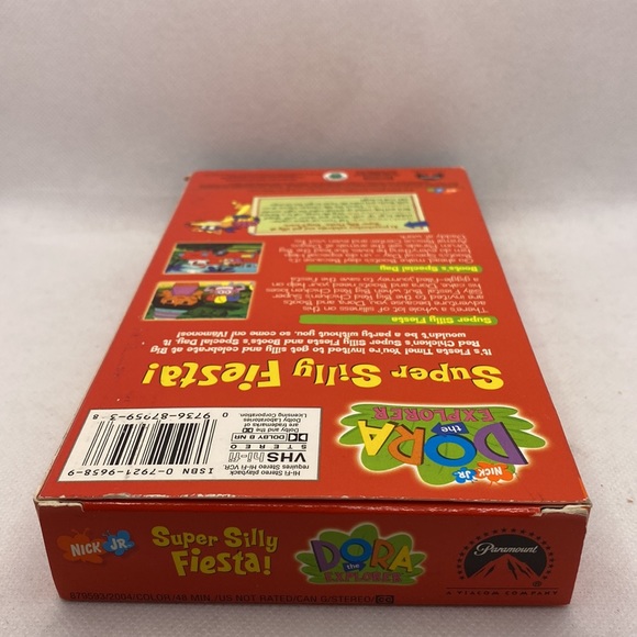 Dora The Explorer: Super Silly Fiesta! VHS Video Nick Jr. - Picture 6 of 9